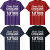 Sommige Meisjes Houden van Baarden en Tatoeages T-Shirt Belleza