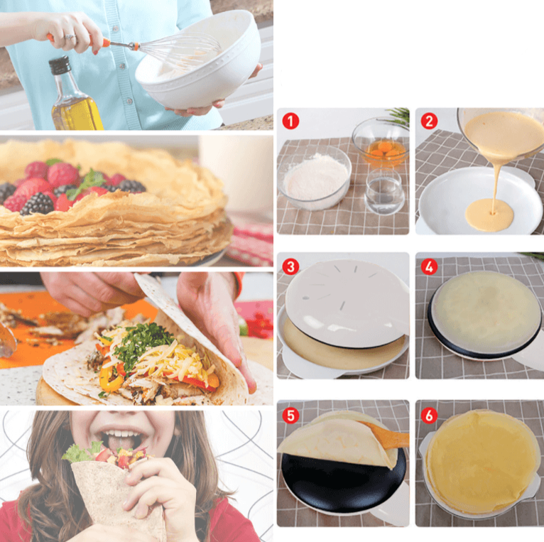 Elektrische crêpe maker Belleza