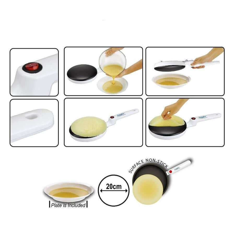 Elektrische crêpe maker Belleza