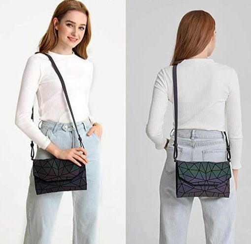 Geometrische Lichtgevende Crossbody Tas Belleza