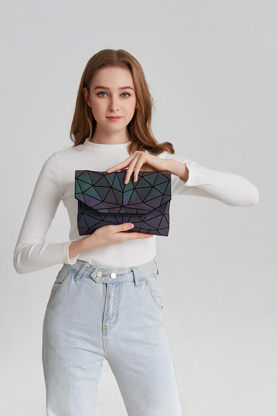 Geometrische Lichtgevende Crossbody Tas Belleza