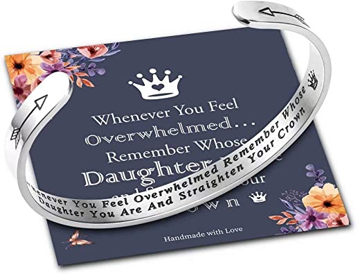 Onthoud wiens dochter je bent en zet je kroon recht | Armband Belleza
