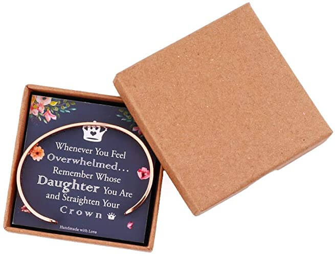 Onthoud wiens dochter je bent en zet je kroon recht | Armband Belleza