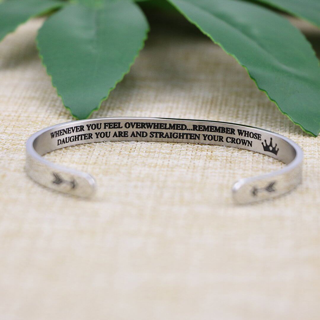 Onthoud wiens dochter je bent en zet je kroon recht | Armband Belleza