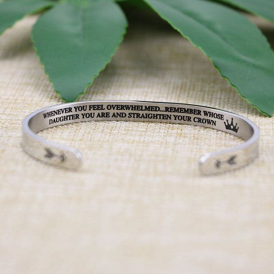 Onthoud wiens dochter je bent en zet je kroon recht | Armband Belleza