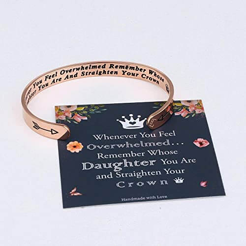 Onthoud wiens dochter je bent en zet je kroon recht | Armband Belleza