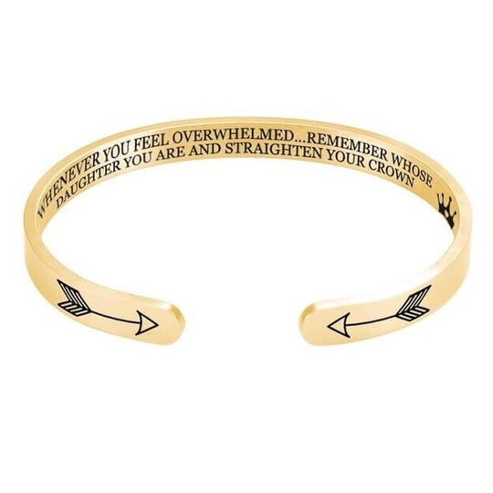 Onthoud wiens dochter je bent en zet je kroon recht | Armband Belleza