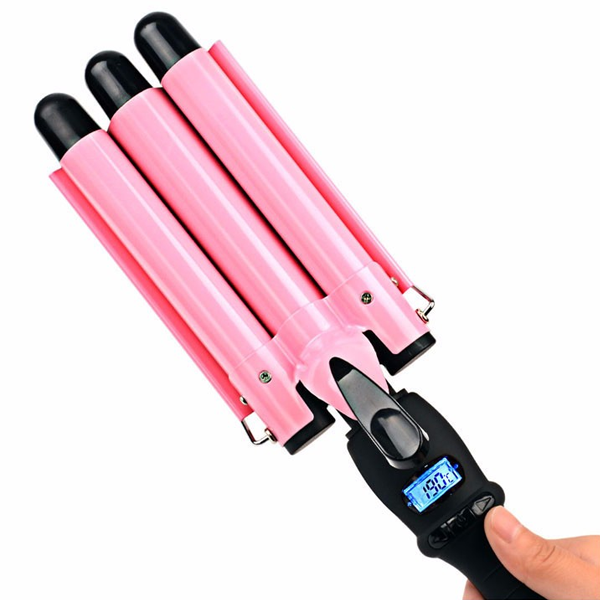 Keramische krultang met LCD-scherm Belleza