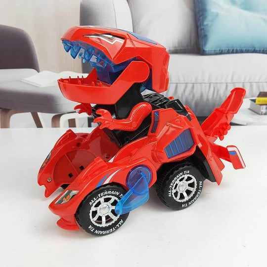 Transformerende Dinosaurus LED Auto