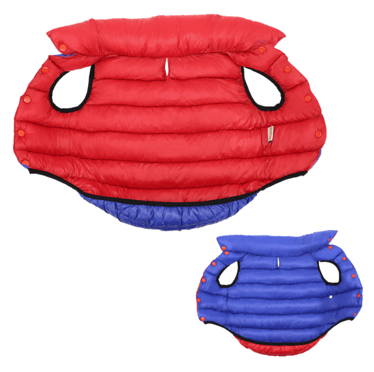 Omkeerbare Hond Puffer Jas Belleza