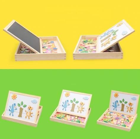Magnetisch teken- en puzzelbord Belleza