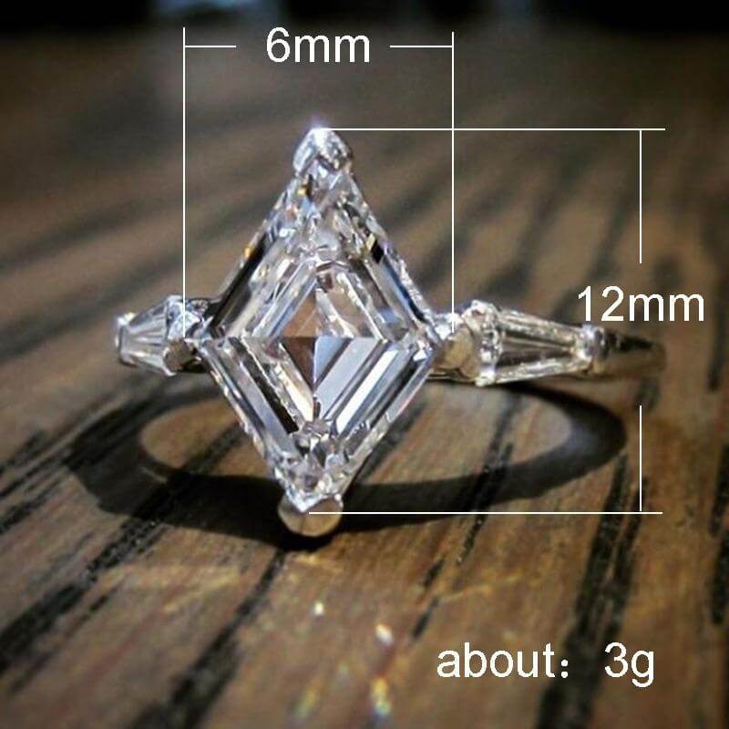 Horse Eye Solitaire Verlovingsring Belleza