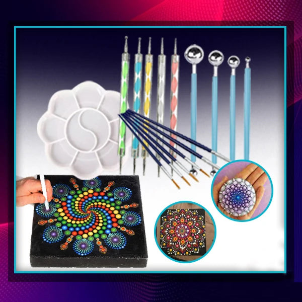 Mandala-puntgereedschap Set Belleza