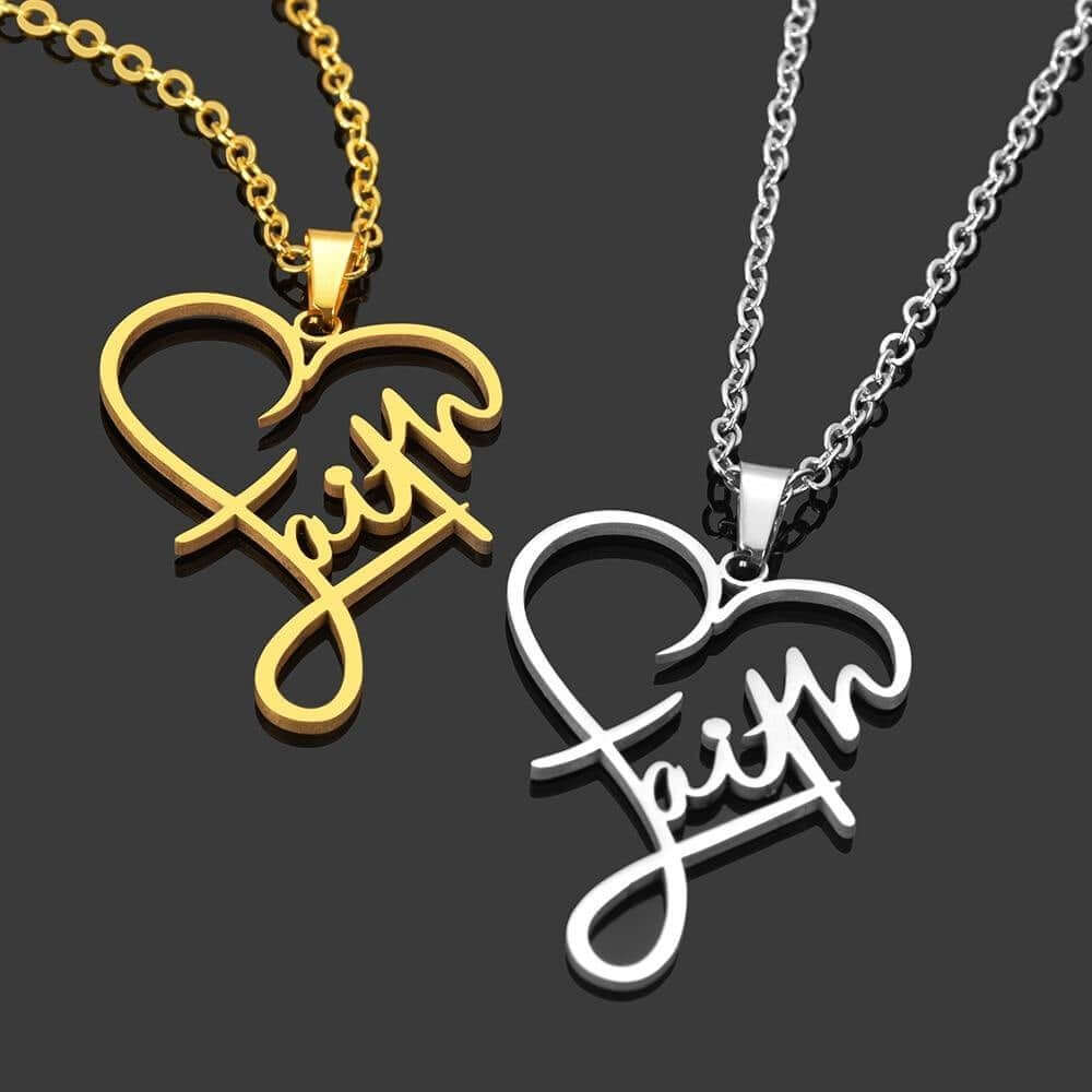 Hart van Geloof Ketting Belleza