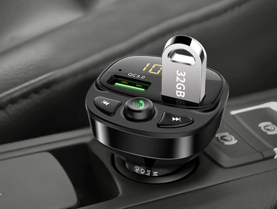 Handsfree Bluetooth Auto FM-zender Belleza
