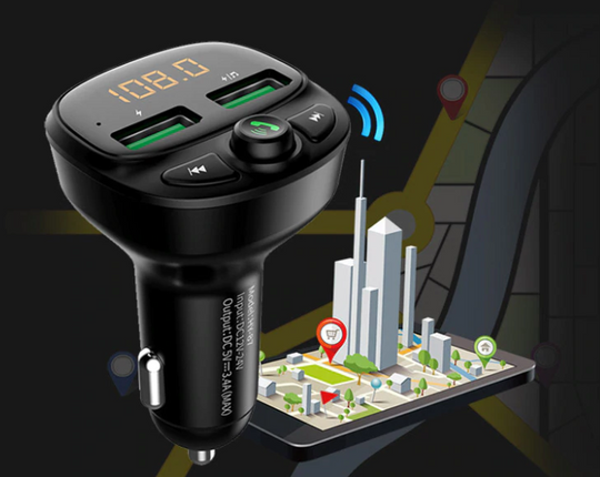 Handsfree Bluetooth Auto FM-zender Belleza