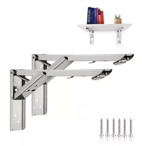 Opvouwbare Muur Plank Beugel (2stuks)