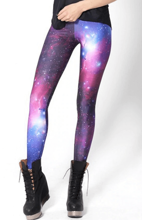 3D Gedrukte Galaxy Leggings Belleza