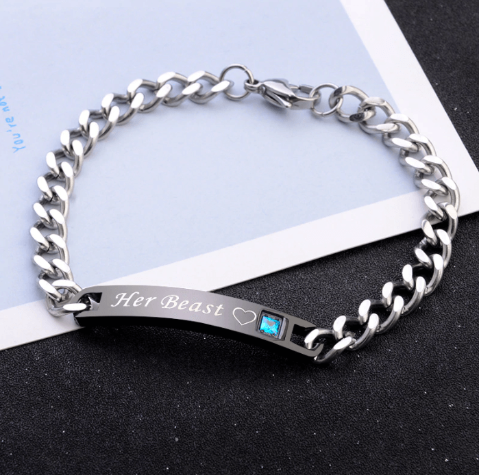 His Beauty and Her Beast Armband Belleza