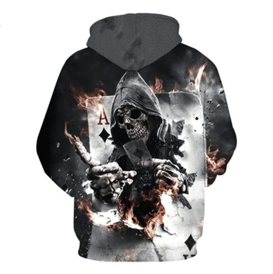 Ace of Death Doodskop Hoodie Belleza