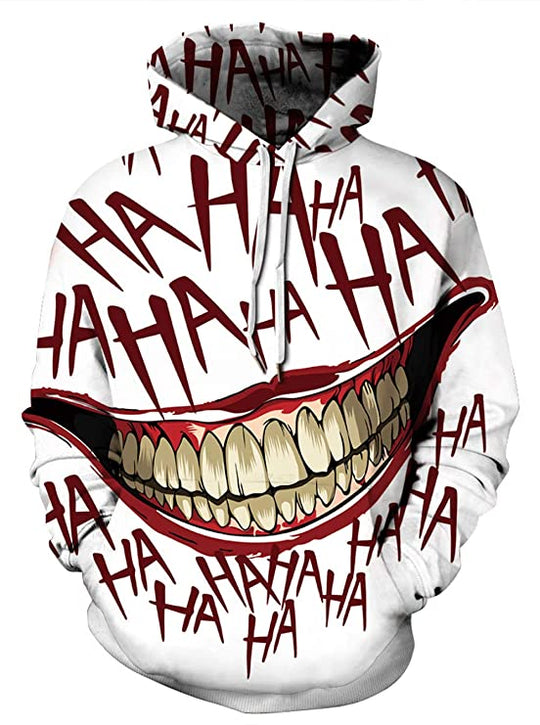 Realistische 3D Gedrukte Modieuze Hoodies