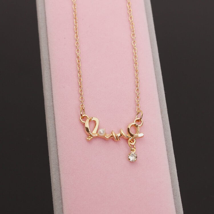 L.O.V.E. Parel Ketting Belleza
