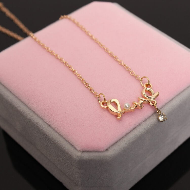 L.O.V.E. Parel Ketting Belleza
