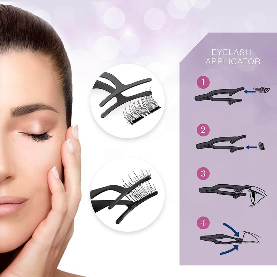 Dubbel Magnetische Wimpers Belleza