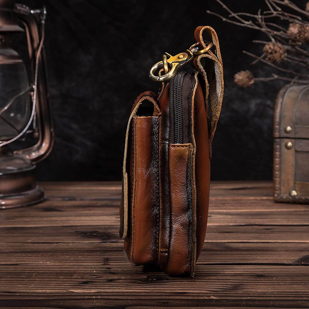 Echt Lederen Heren Waist Bag Belleza