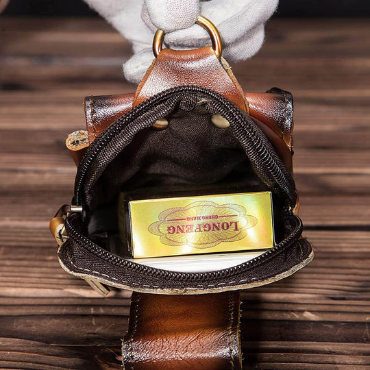 Echt Lederen Heren Waist Bag Belleza
