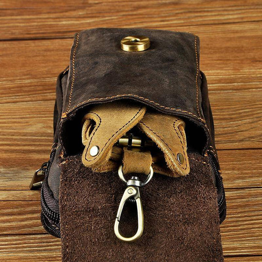 Echt Lederen Heren Waist Bag Belleza