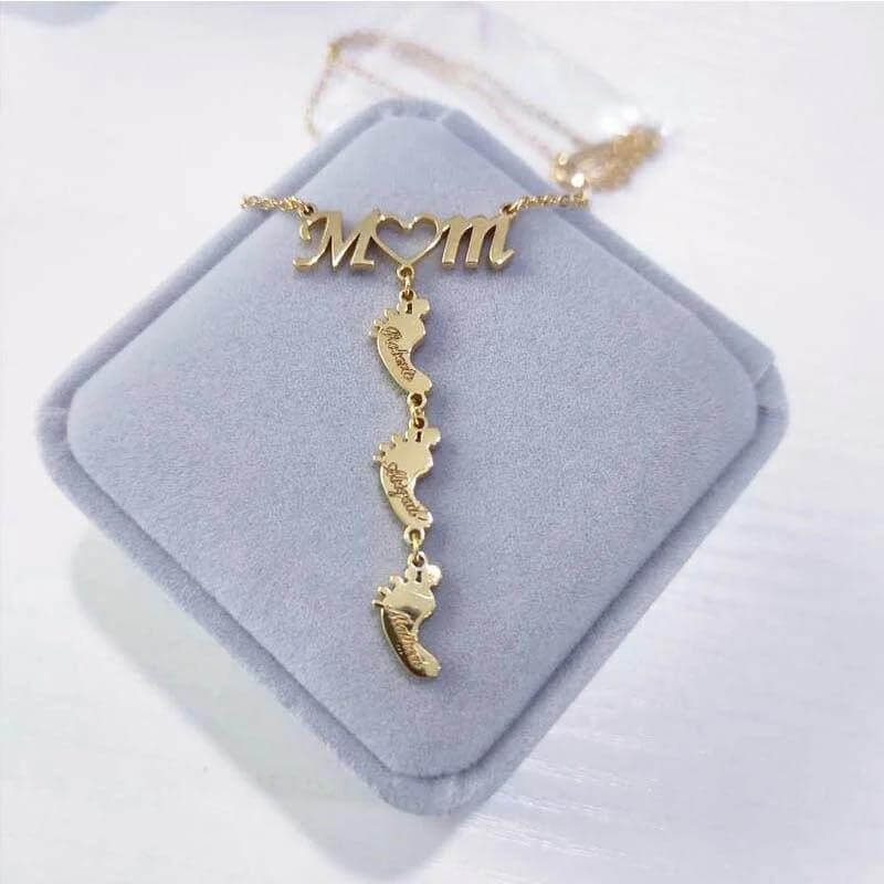 Baby Voeten Moeder Ketting Belleza