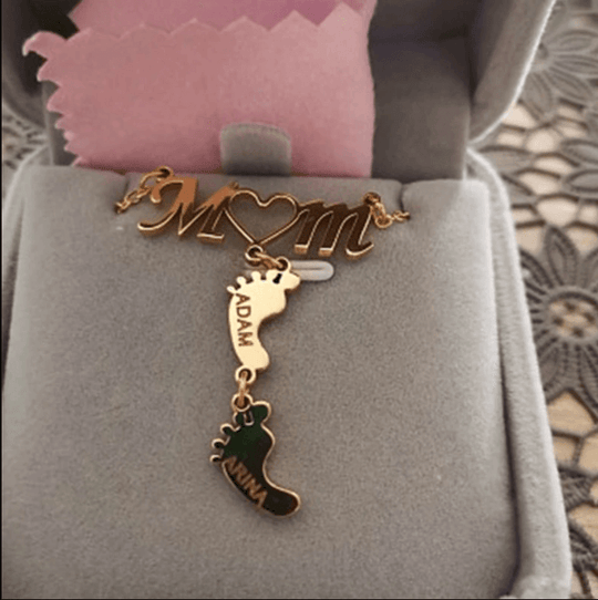 Baby Voeten Moeder Ketting Belleza