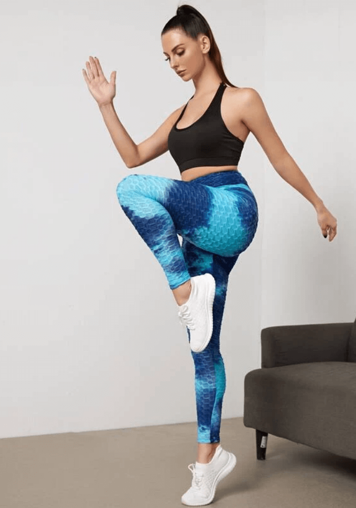 Hoge taille legging met print Belleza