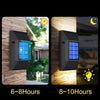Zonne-aangedreven buiten Patio Wall Light Belleza