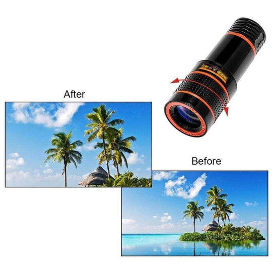 12X Zoom Telescoop Camera Lens voor Smartphone Belleza