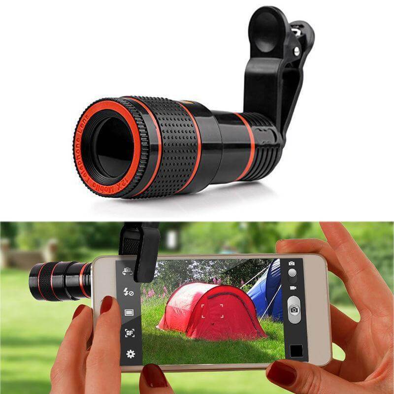 12X Zoom Telescoop Camera Lens voor Smartphone Belleza