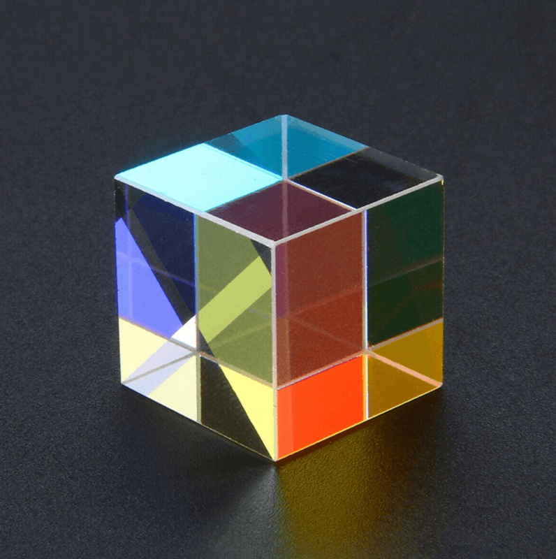 Optisch Prisma Kubus