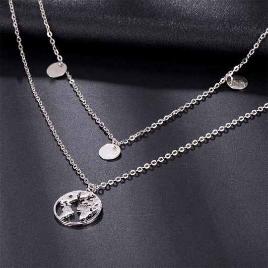 Wereldbol Ketting DELUXE Reizen