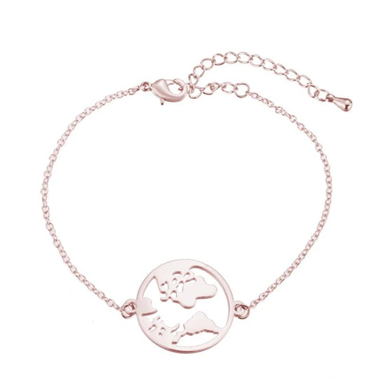 Wereldbol Armband Deluxe Reizen