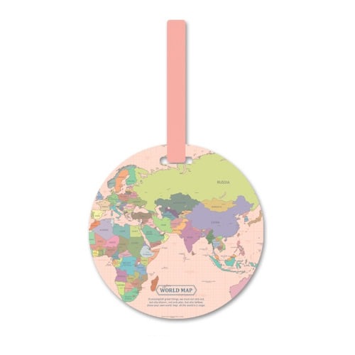 Belleza's Worldmap Koffer Label® Reizen