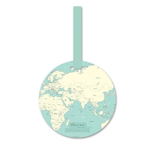 Belleza's Worldmap Koffer Label® Reizen