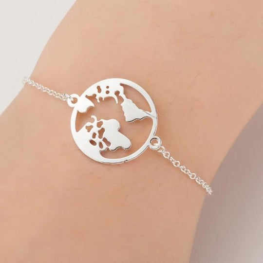 Wereldbol Armband Deluxe Reizen