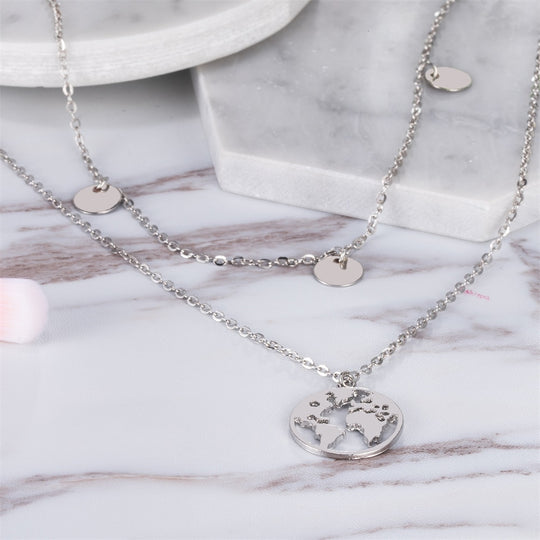 Wereldbol Ketting DELUXE Reizen