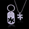 The Love Between Us Will Be Forever and Ever Puzzel Halsketting Belleza