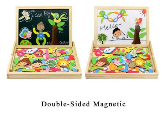 Teken & Puzzel - Educatief Magneetbord Belleza