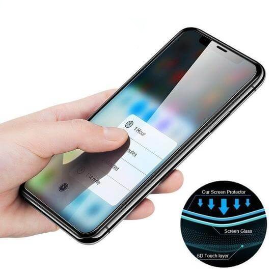 Volledige Dekking Gehard Glas voor iPhone | 1+2 Gratis Belleza