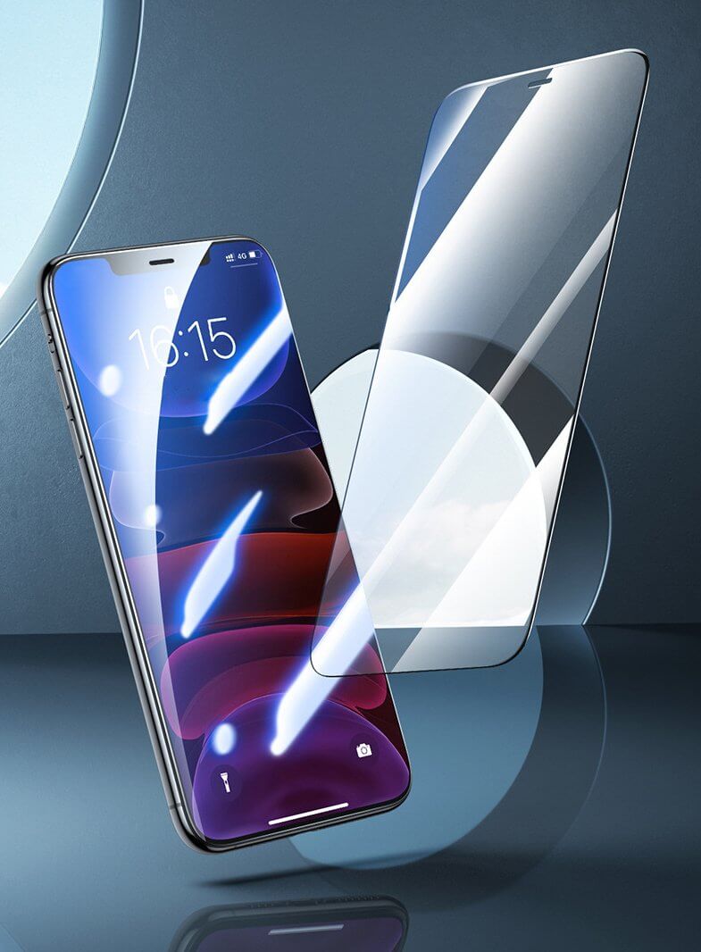 Volledige Dekking Gehard Glas voor iPhone | 1+2 Gratis Belleza