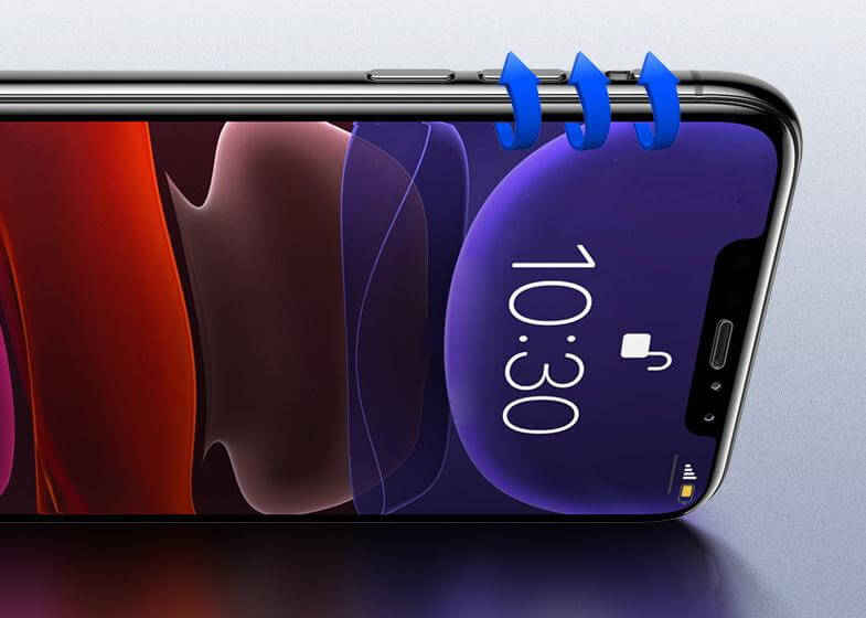 Volledige Dekking Gehard Glas voor iPhone | 1+2 Gratis Belleza
