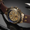 Steampunk Vintage Skelet Horloge Belleza